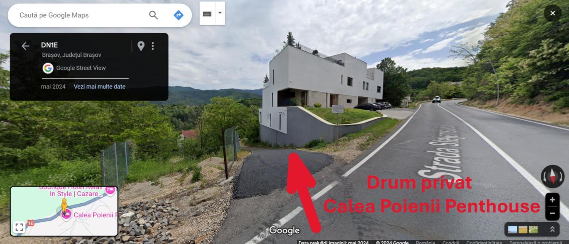 Apartmán Calea Poienii Penthouse Brašov Exteriér fotografie